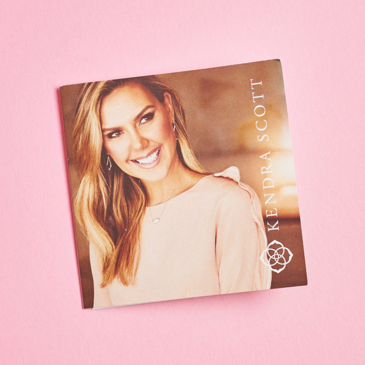 kendra scott promo card
