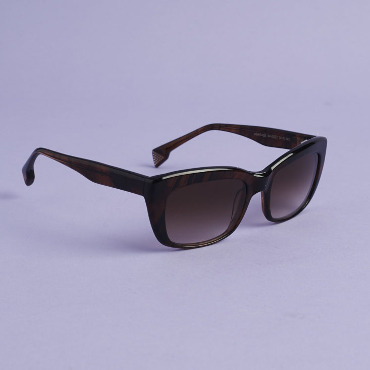 State Optical Armitage Sunglasses in whiskey, left side