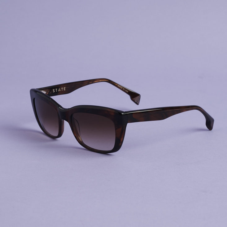 State Optical Armitage Sunglasses in whiskey, right side