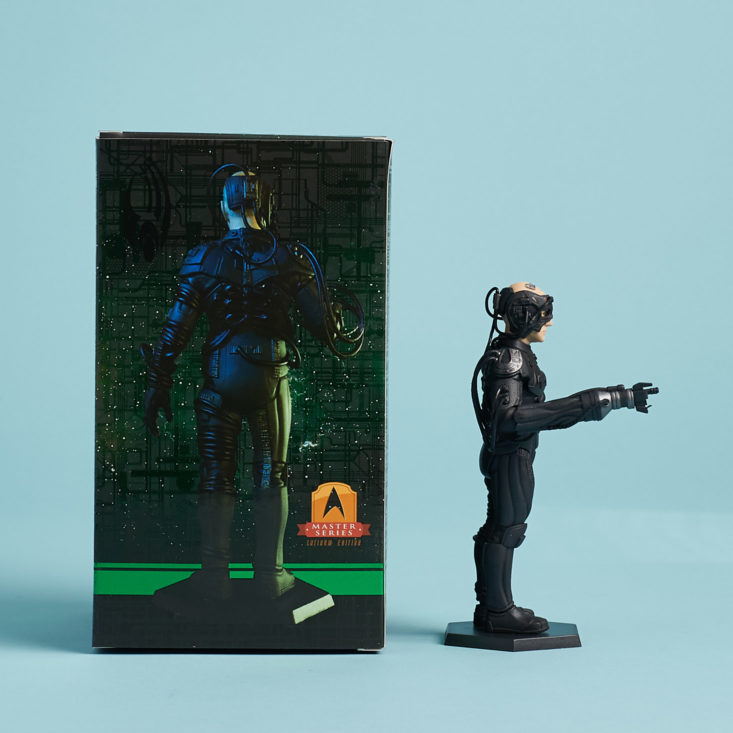 Locutus of Borg Mini Master Figure side view