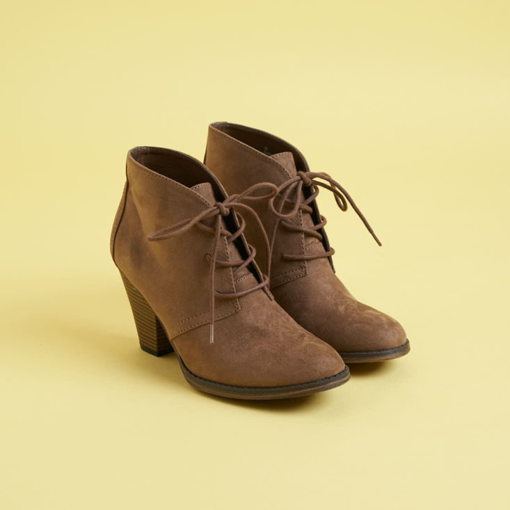 brown stylogic booties