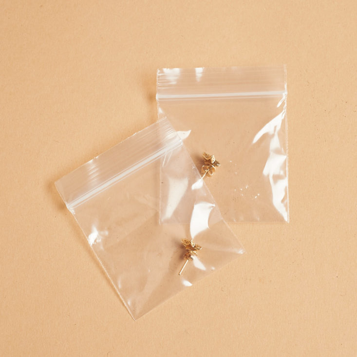 packaged star stud earrings