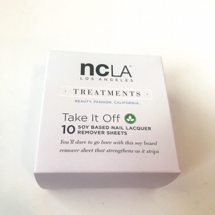 NCLA Nail Lacquer Remover Sheets