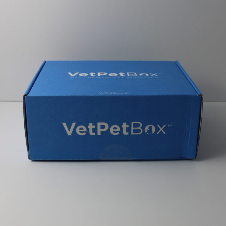 Vet Pet Box Cat March 2018 Box closed