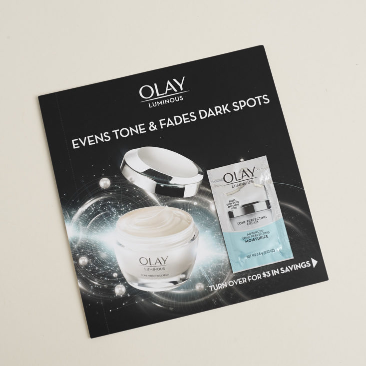Walmart Toddler Box March 2018 - 0004 - oil of olay coupon