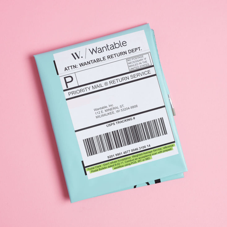 return shipping label