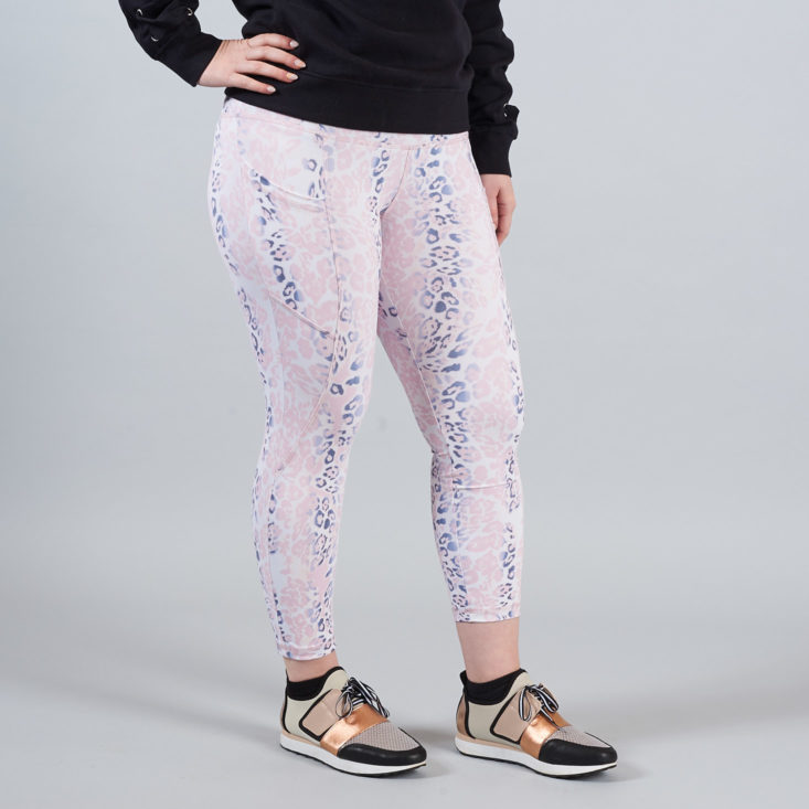pink leopard leggings
