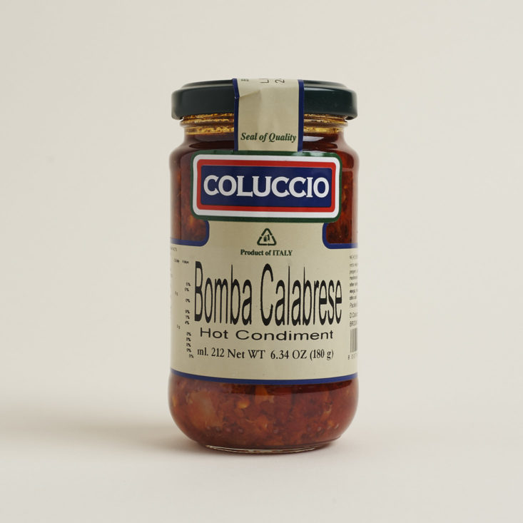 Coluccio Bomba Calabrese Hot Spread Sauce