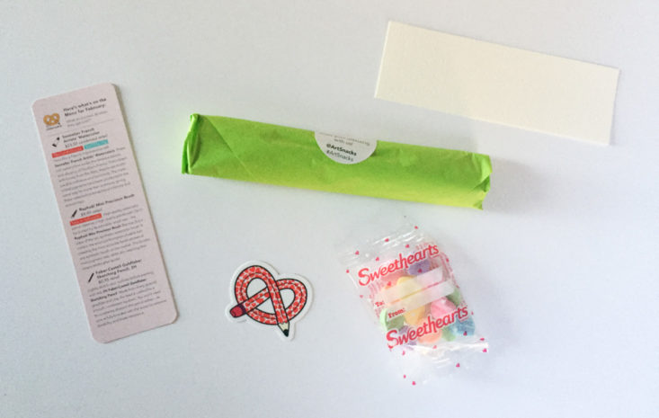 art snacks february 2018 review
