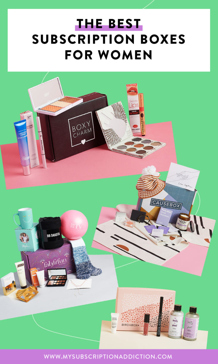 The BEST Subscription Boxes for Women – 2019 Readers' Choice | MSA