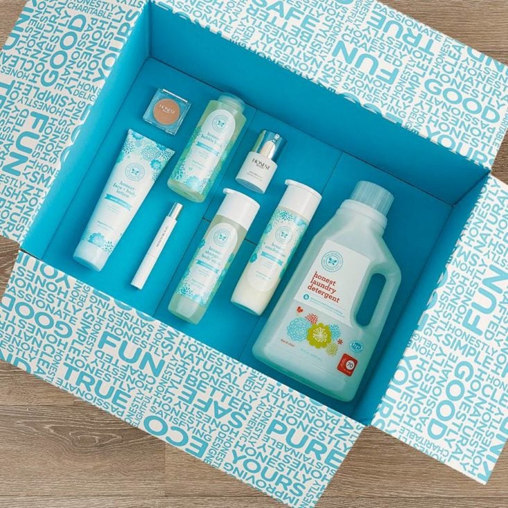 honest company detergent and body care products