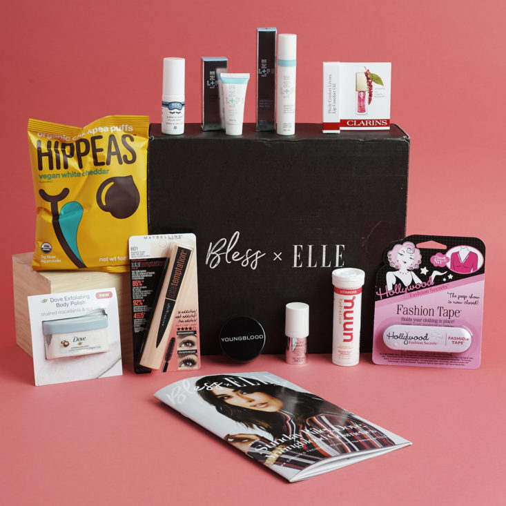 contents of bless x elle box march 2018