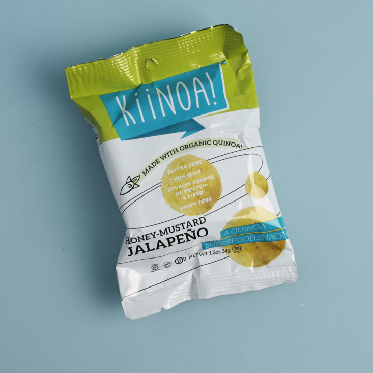 Kiinoa Quinoa Superfood Snack in Honey Mustard Jalapeno