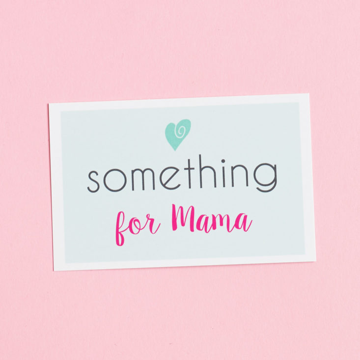 Something for Mama