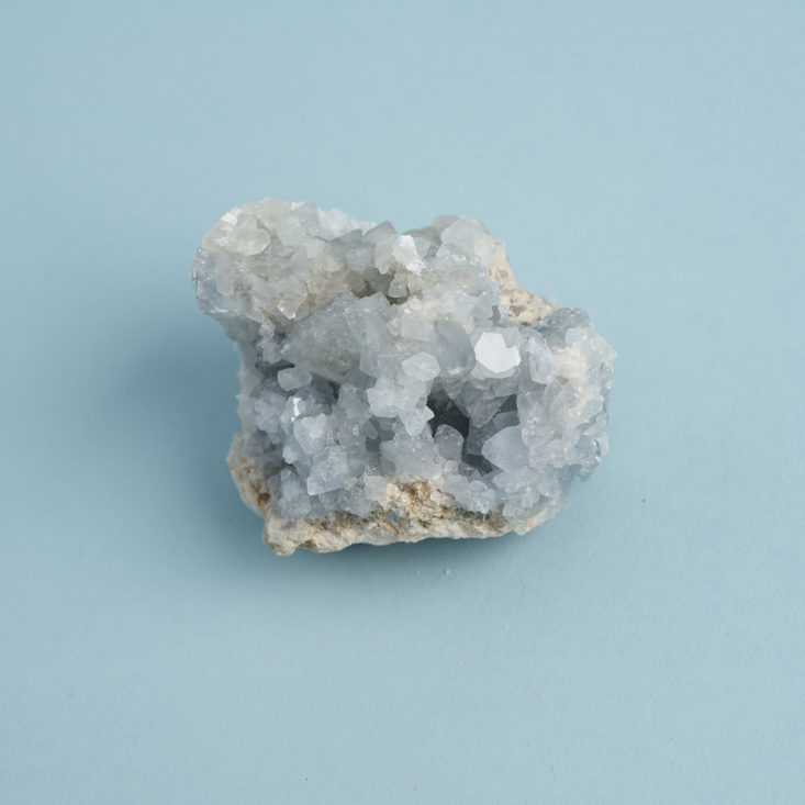 another view of Celestite Crystal 