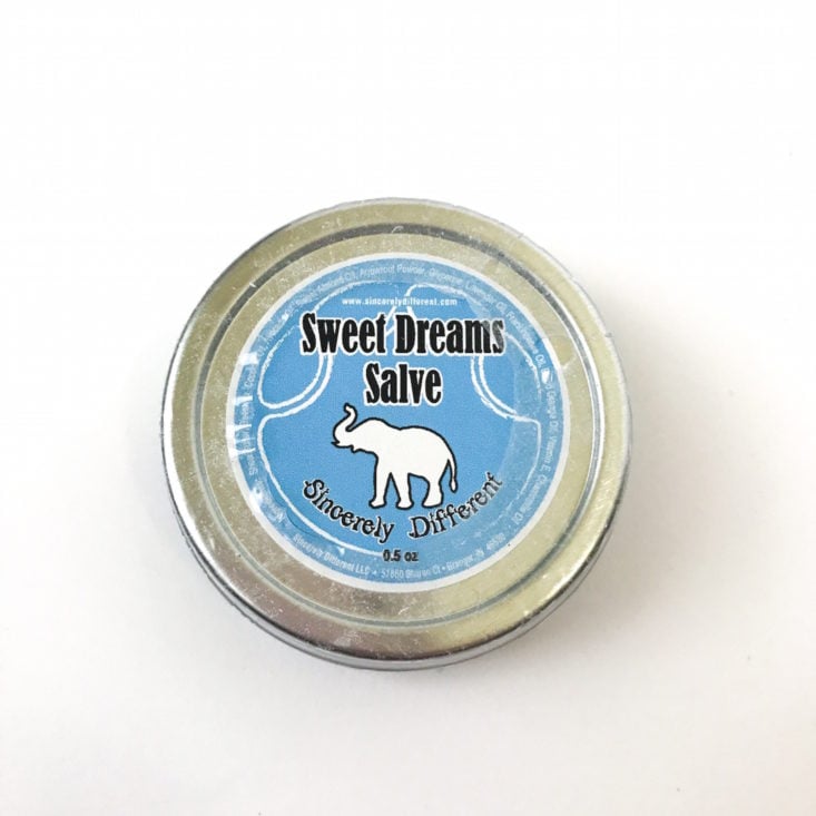 Sincerely Different Sweet Dreams Salve, .5 oz
