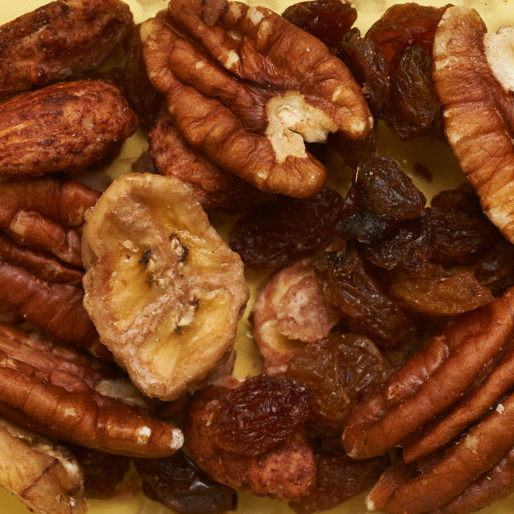 dried banana and nuts