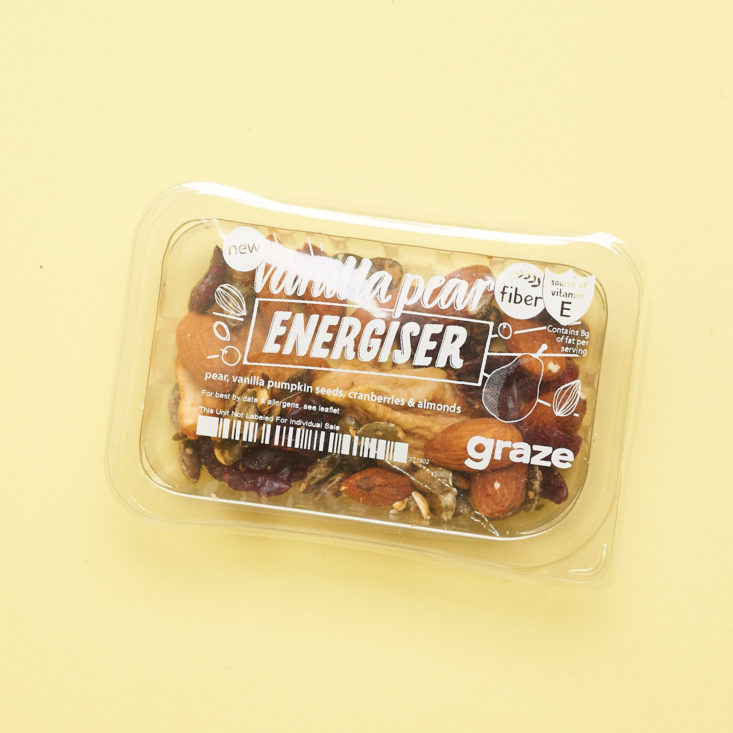 vanilla pear snack