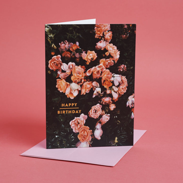Floral Birthday Card by Arielle Vey