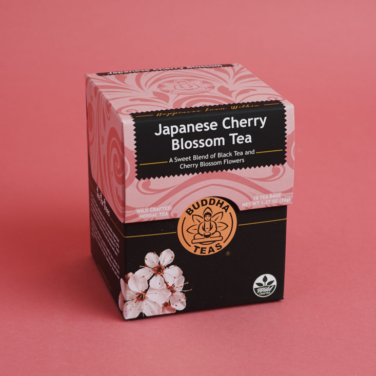 Buddha Teas Cherry Blossom Tea Box