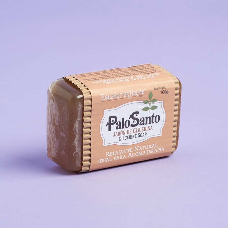 palo santo soap