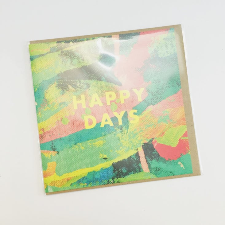 Papergang April 2018 Happy Day Card