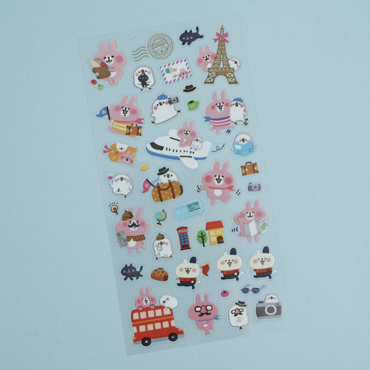 pipsticks travel kawaii stickers