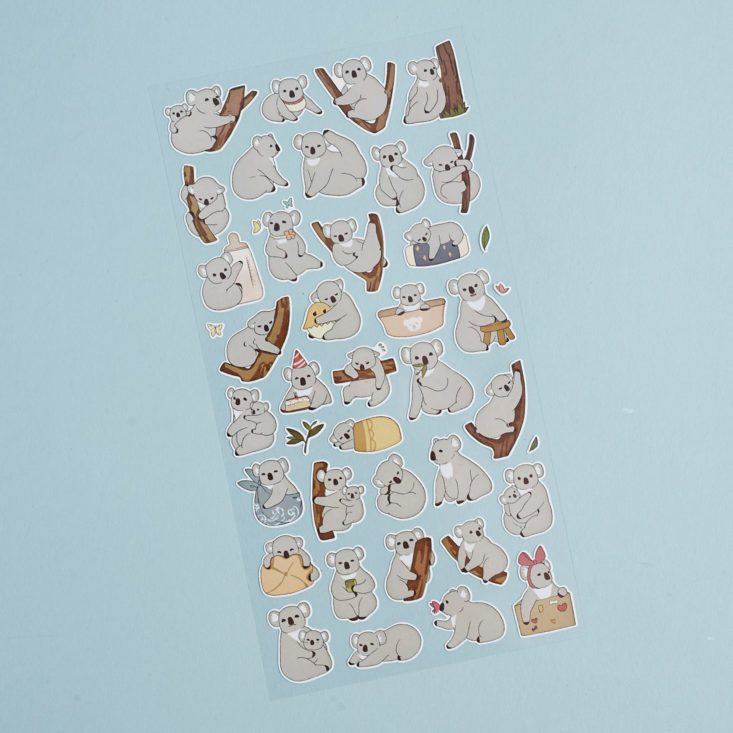 pipsticks koala stickers