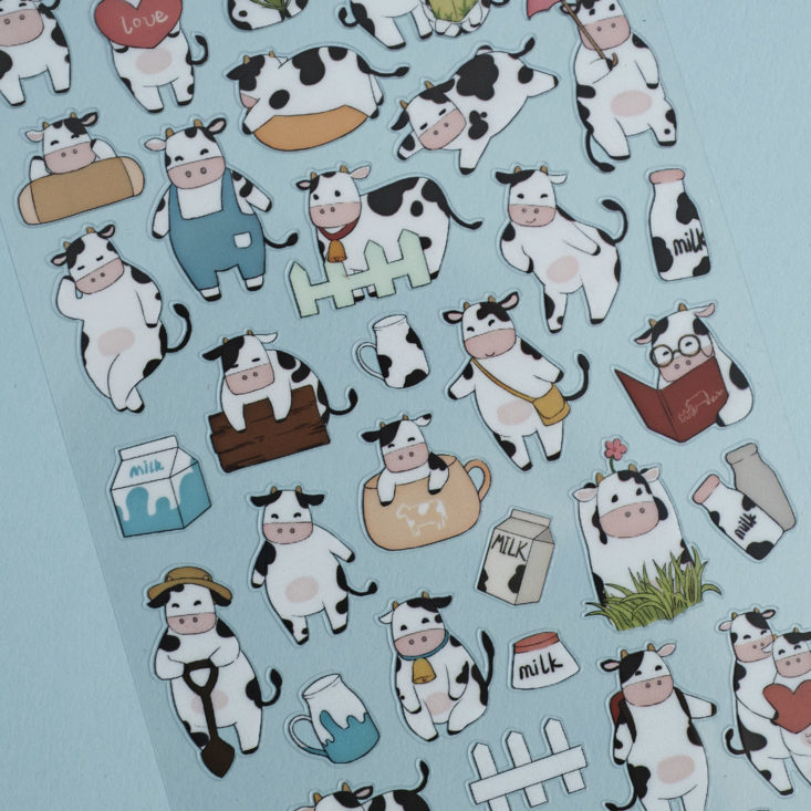 pipsticks cow stickers