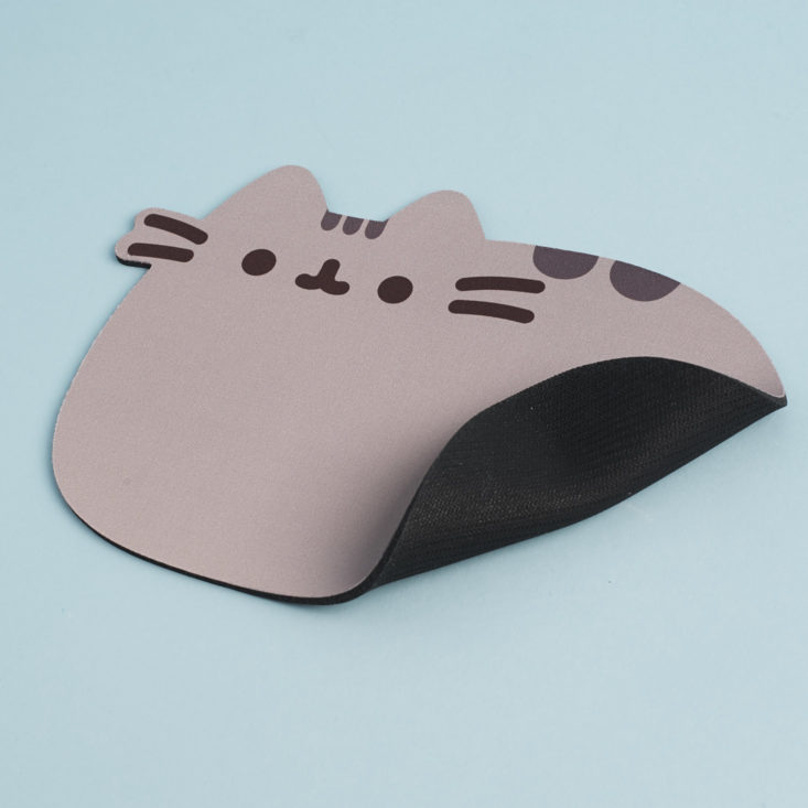 Pusheen Mouse Pad with backing showing