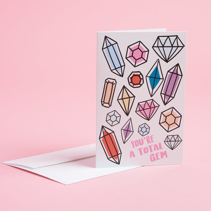 gem greeting card