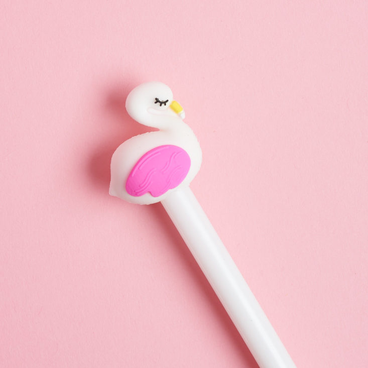 swan pen topper
