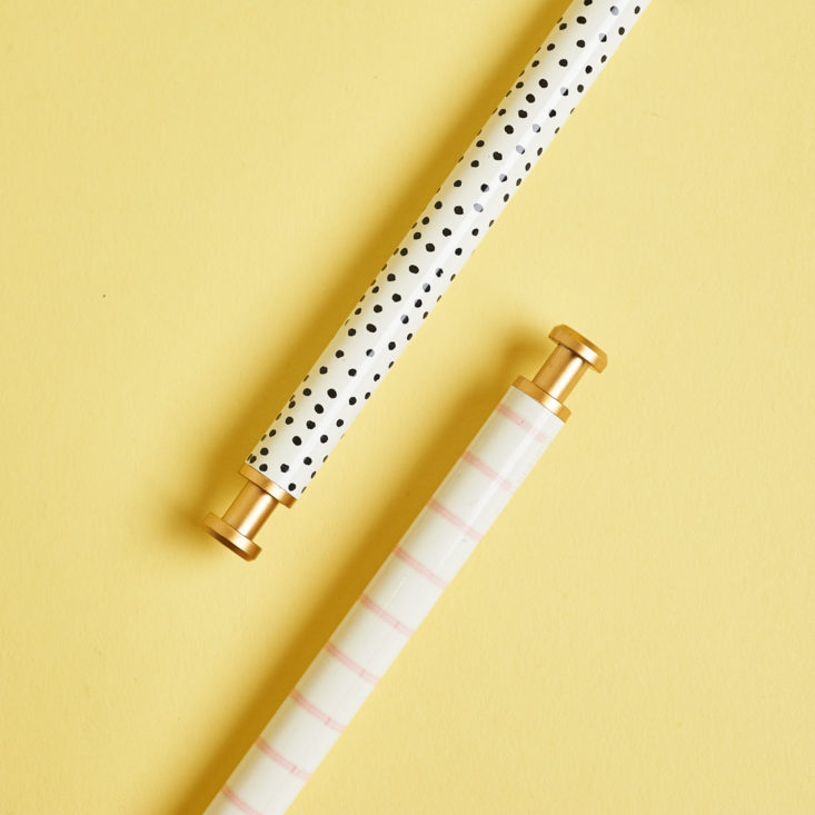 patterned pens