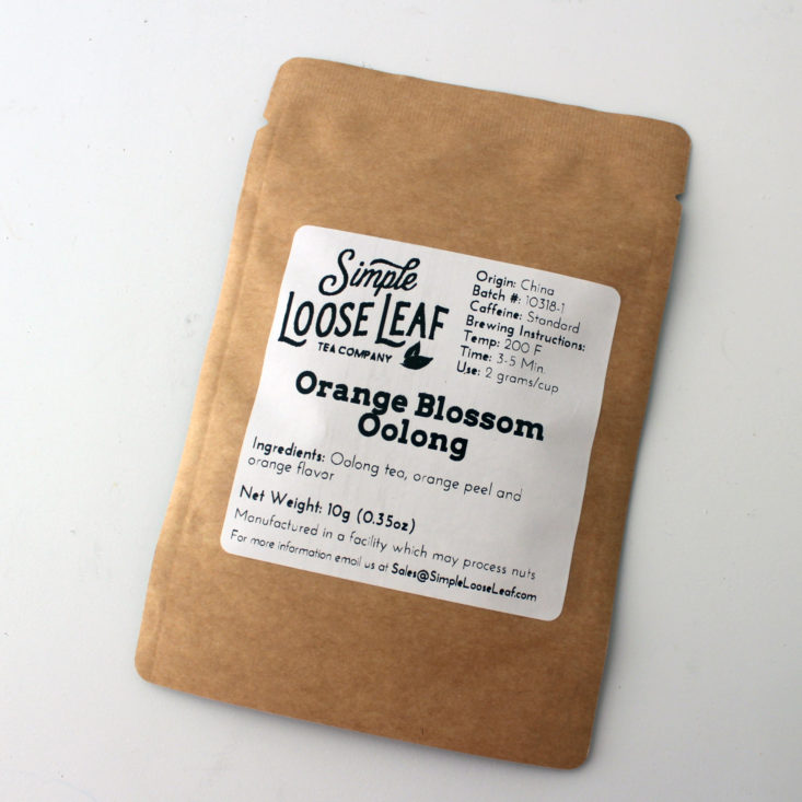 Orange Blossom Oolong Tea (10g) 