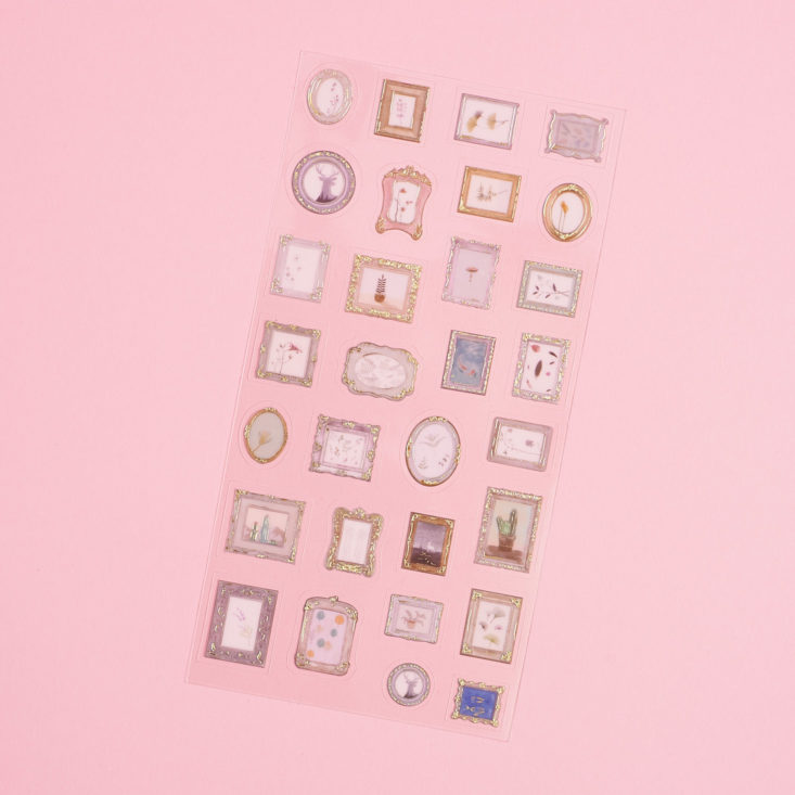 framed photo stickers