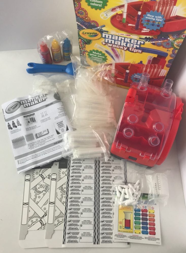 Target Arts _ Crafts Kit Subscription for Kids Review- April 2018- 5) All Items