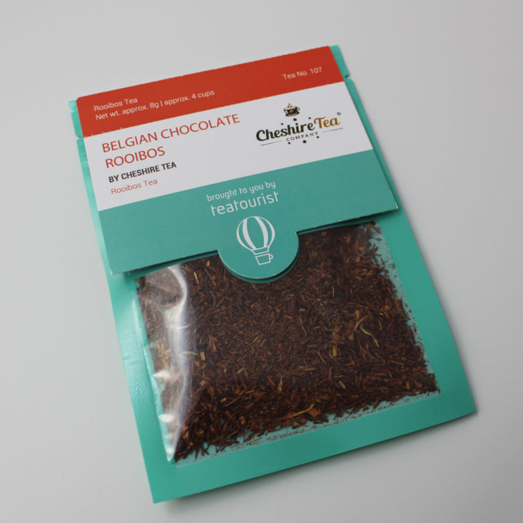 Belgian Chocolate Rooibos from the Cheshire Tea Co. (8g)