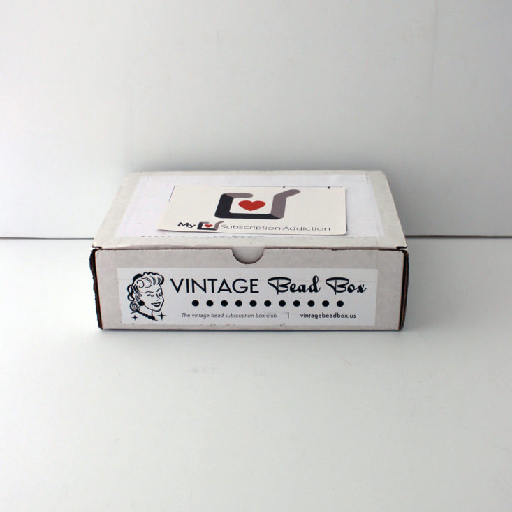 closed Vintage Bead Box