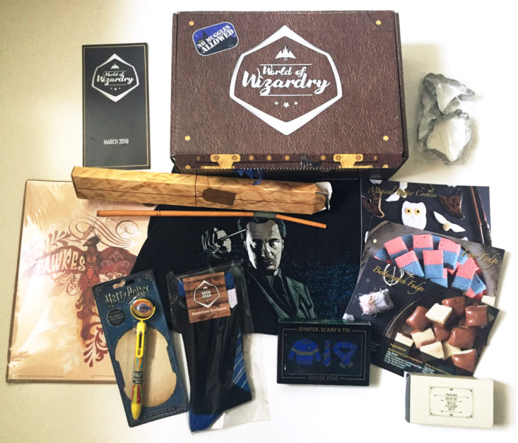 World of Wizardry March 2018 All the goodies