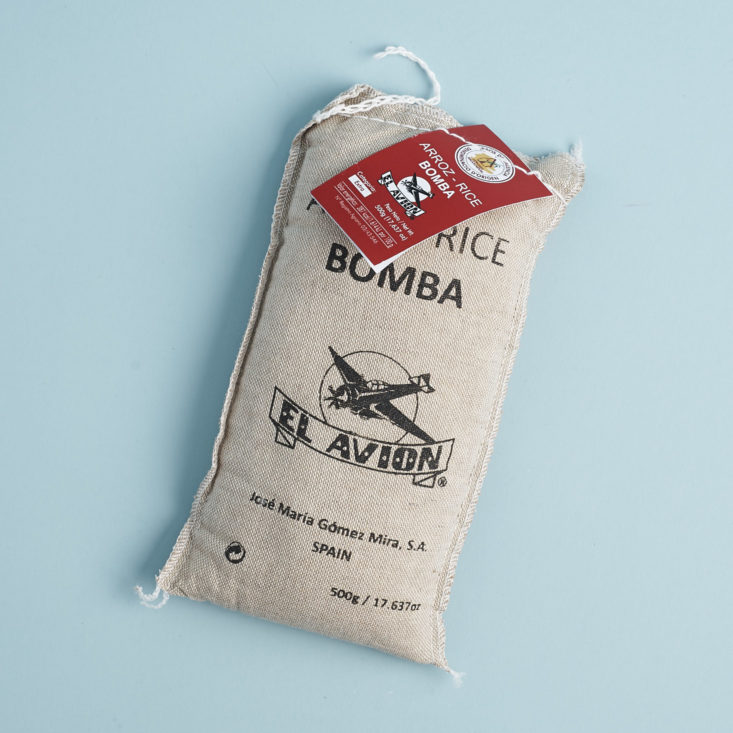 sack of El Avion Spanish Bpmba Rice