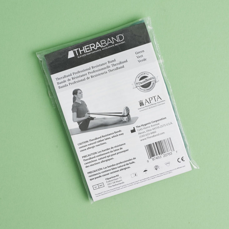 TheraBand High Intensity Resistance Band in package