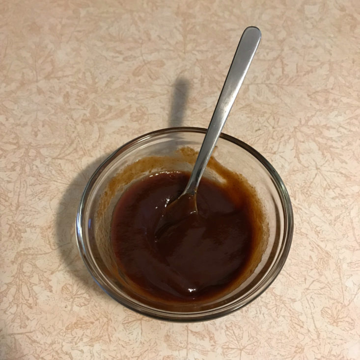 dipping sauce in bowl