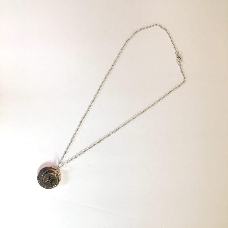 BohoBabe Welcome Box Compass Necklace