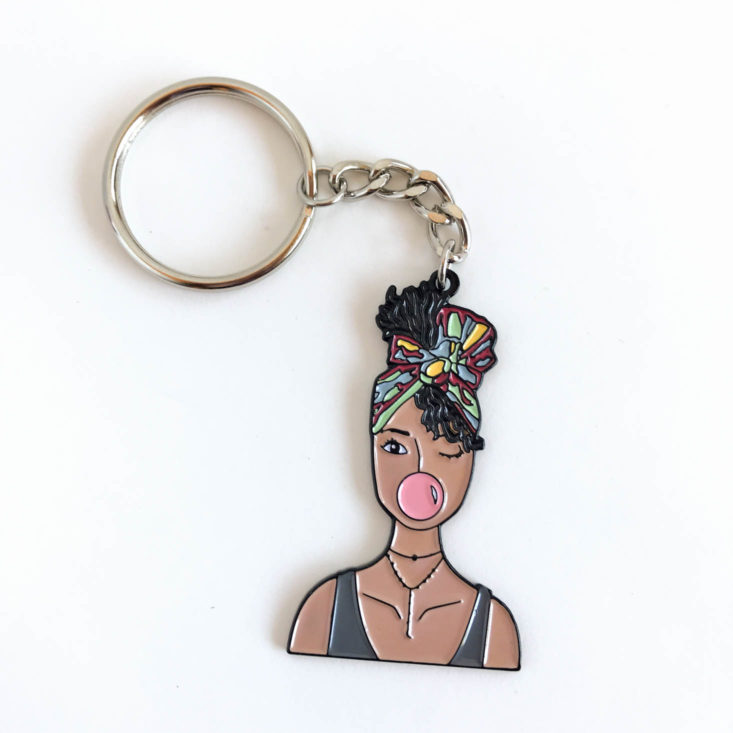 Brown Sugar Girl Keychain