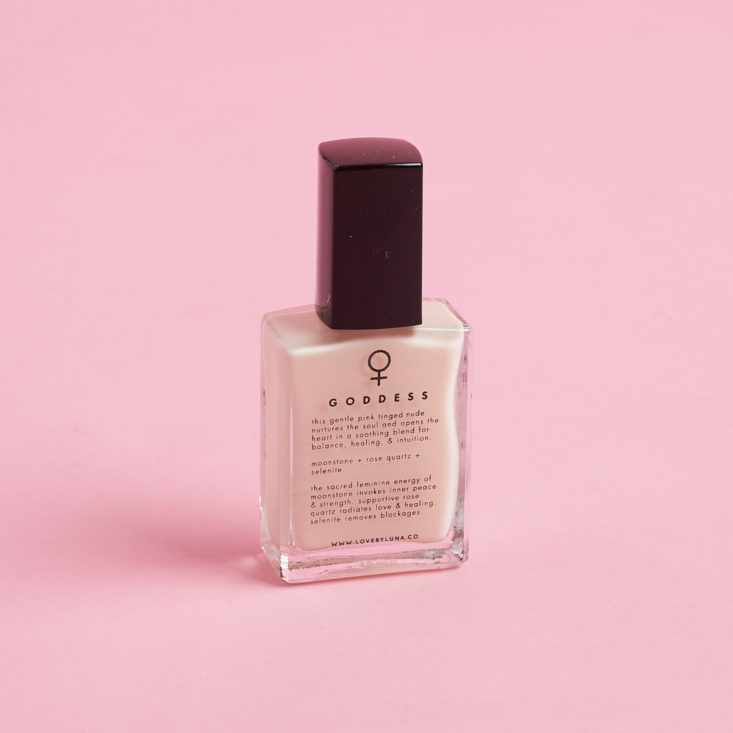 gaia collective nail polish in beige
