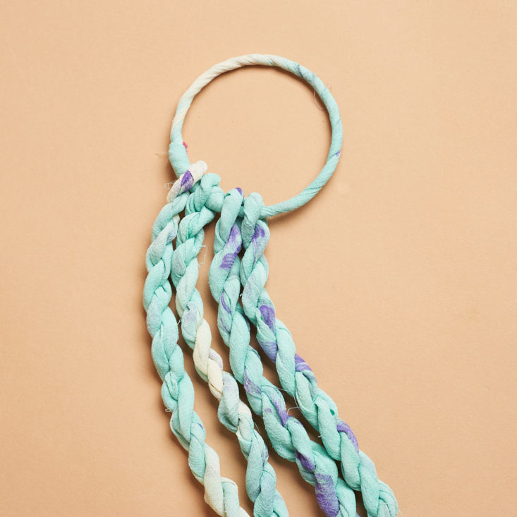 globein cultivate teal plant hanger ring