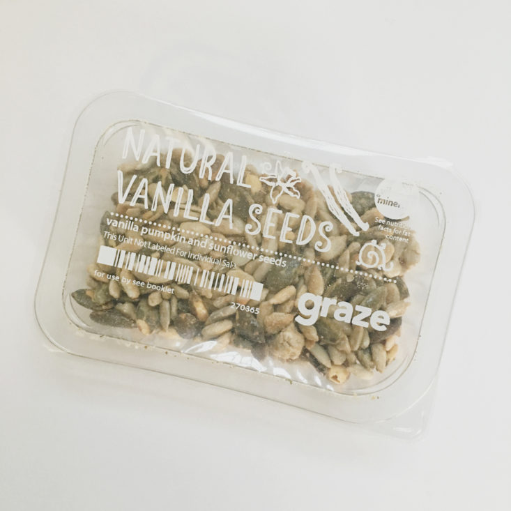 Graze April 2018 Natural Vanilla Seeds