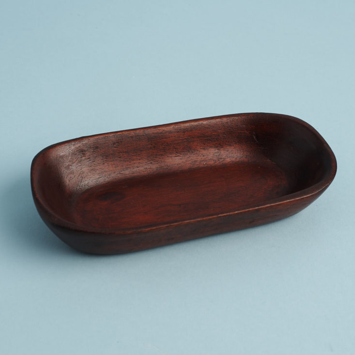 3/4 view of Wooden Tray