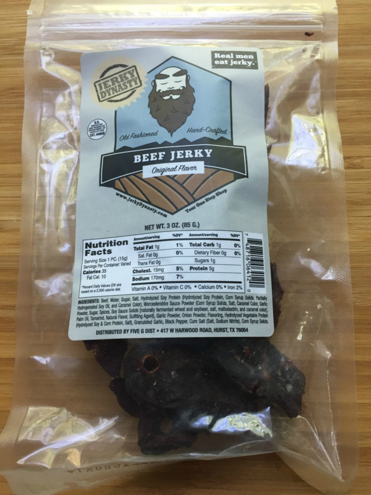 Jerky Dynasty Original Beef Jerky, 3 oz - 