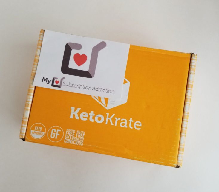 closed Keto Krate box